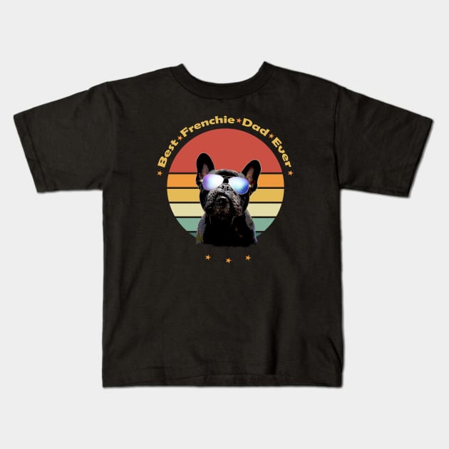 French bulldog, Frenchie 8 Kids T-Shirt by Collagedream